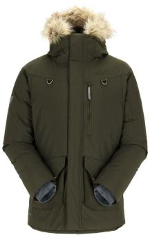 Мужской зимний пуховик-парка Rab Arctus Parka Army, M (RB QDB-42-AM) image