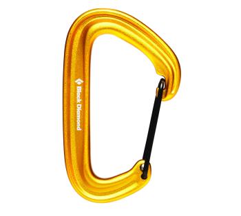 Карабін Black Diamond LiteWire, Yellow (BD 210234.7003) image