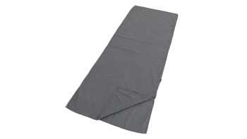 Вкладыш в спальник Easy Camp Travel Sheet Rectangle, 200 см, Black/Grey (5709388020000) image