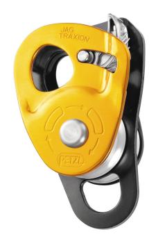 Подвійний блок ролик з зажимом Petzl Jag Traxion (P54) image