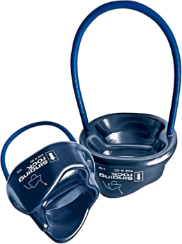 Страхувальний пристрій Singing Rock Hornet Belay Tube Titanium (SR K6110.EE) image