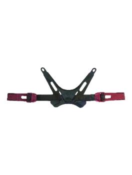 Запчасть для снегоступов TSL Front cover, strap, adjustable winglets, Dark Grey/Prune (2003496785305) image