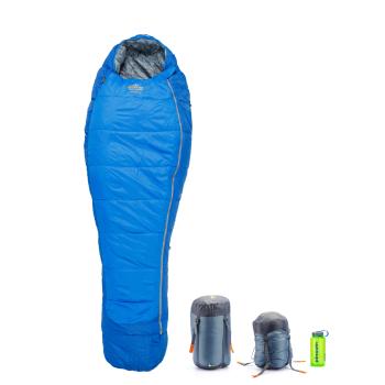 Спальний мішок Pinguin Mistral PFM (3/-3°C), 195 см - Left Zip, Blue image