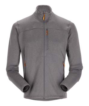 Чоловіча флісова кофта Rab Graviton Jacket, Graphene, M (QFF-57-GRH-MED) image