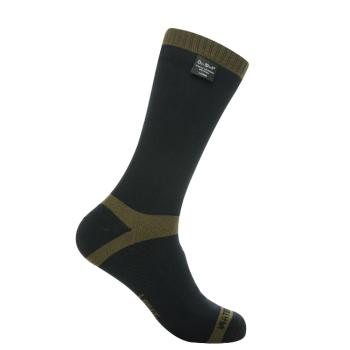 Шкарпетки водонепроникні Dexshell Trekking, Black/Green, L (DS DS636L) image