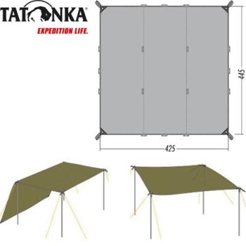 Тент Tatonka Tarp 1 - 425 x 445 см, Assorted (TAT 2478.001) image