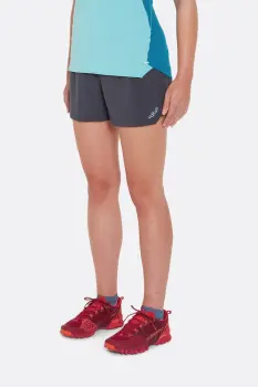 Шорты женские Rab Talus Active Shorts Wmns, Ebony, 14, 4" (QFV-14-EBN-14-04) image