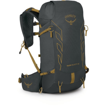 Рюкзак Osprey Talon Velocity 20, Dark Charcoal/Tumbleweed Yellow, S/M (843820179217) image