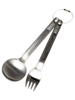 Набір ложка-виделка MSR Titan Fork and Spoon (0094642211504) image