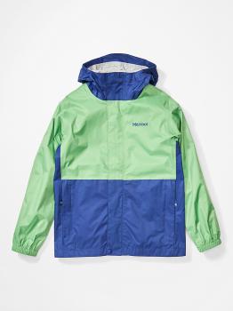 Дитяча мембранна куртка Marmot PreCip Eco Jacket, M - Emerald/Royal Night (MRT 41000.3202-M) image