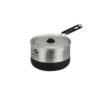 Каструля з розкладною ручкою Sigma Pot Black/Siver, 1200 мл від Sea to Summit (STS APOTSIG1.2L) image