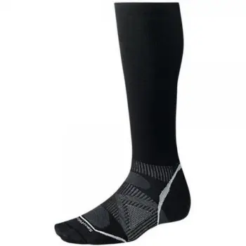 Шкарпетки чоловічі Smartwool PhD Ski Graduated Compression Ultra Light Black, р. XL (SW SW001.001-XL) image