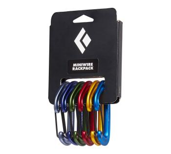 Набір карабінів Black Diamond MiniWire Rackpack, No color, One Size (BD 381129.0000) image