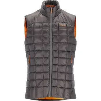 Жилет чоловічий Rab Mythic Vest, Graphene, S (RB QDB-57-G-S) image
