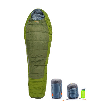 Спальний мішок Pinguin Comfort PFM (-1/-7°C), 195 см - Right Zip, Khaki (PNG 234442) image