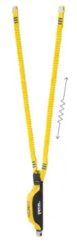 Страховочный строп с амортизатором Petzl Absorbica-Y Flex, 150 см (PTZL L014AA01) image