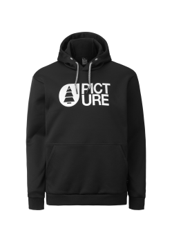 Чоловіча флісова худі з кишенею кенгуру Picture Organic Park Tech Hoody, р. XS - Black (SMT078A-XS) image