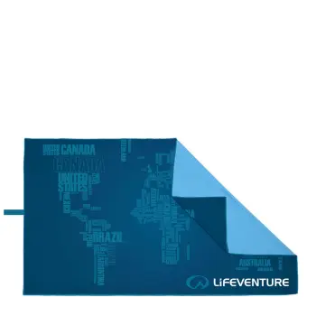 Полотенце из микрофибры Lifeventure Soft Fibre Printed Words Giant, Giant - 150x90см, Words (63068-Giant) image