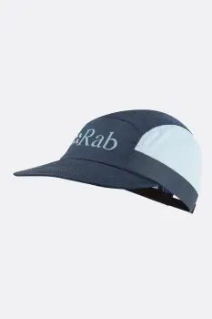 Кепка Rab Momentum 5 Panel Cap, Tempest Blue/Orion Blue/Citadel, One Size (RB QAB-59-TOC-ONE) image