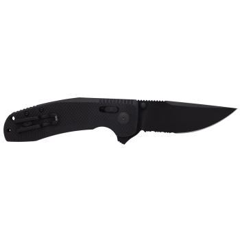 Розкладний ніж SOG TAC XR, Black/Partially Serrated (SOG 12-38-03-41) image