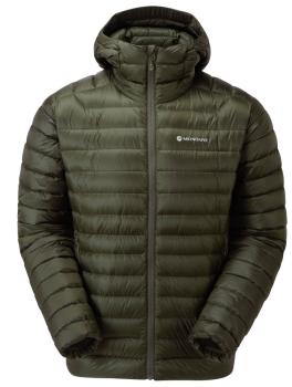 Міський чоловічий легкий пуховик Montane Anti-Freeze Hoodie, Oak Green, M (5056237087340) image