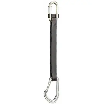 Набір відтяжок з карабінами Black Diamond Steel Lvwr Gymdraw 10 pack, 23 см (BD 381112.0000) image