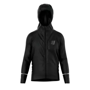 Мембранна чоловіча куртка Compressport Thunderstorm Waterproof 25/75 Jacket, Black, S (7630102557862) image