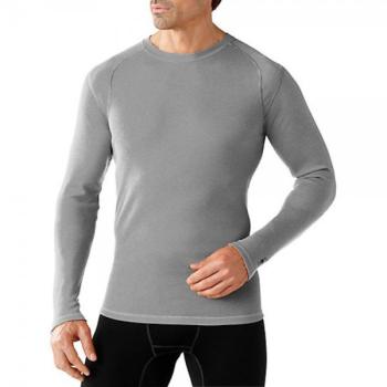 Термофутболка чоловіча Smartwool NTS Mid 250 Crew Light Gray Heather, р.L (SW SS600.883-L) image
