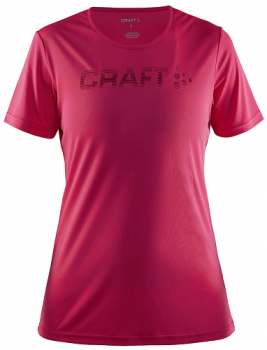 Футболка жіноча Craft Prime Logo Tee W, Push, S (CRFT 1904342.1411-S) image