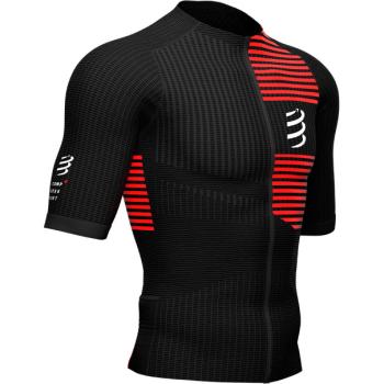 Футболка чоловіча Compressport Tri Postural SS Top M, Black, S (AM00124B 990 00S) image