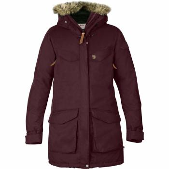 Міська жіноча тепла мембранна парка Fjallraven Nuuk Parka, XS - Dark Garnet (89655.356.XS) 2021 image