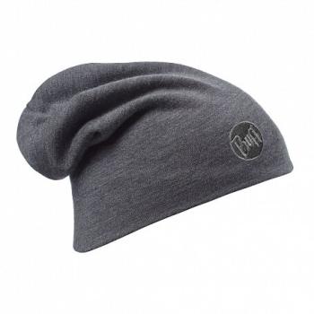 Шапка Buff Heavyweight Merino Wool Beanie, Solid Grey (BU 111170.937.10.00) image