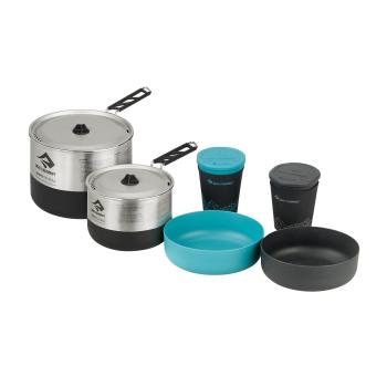 Набір посуду Sigma Cookset 2.2 Pacific Blue/Silver від Sea to Summit (STS APOTSIGSET2.2) image