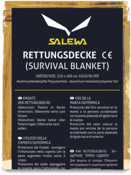 Термоковдра рятувальна Salewa Rescue Blanket, Gold/Silver (2380/0999 UNI) image