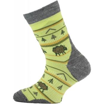 Термоноски детские трекинговые Lasting TJL 608, Light Green, S (8595067809229) image