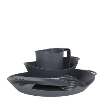 Набір посуду Lifeventure Ellipse Camping Tableware Set, graphite (75800) image