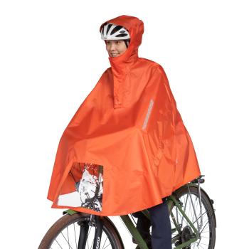 Пончо Tatonka Bike Poncho, Red Orange, M (TAT 2802.211-M) image
