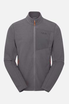 Чоловіча флісова кофта Rab Tecton Jacket, Graphene, L (QFG-03-GRH-LRG) image