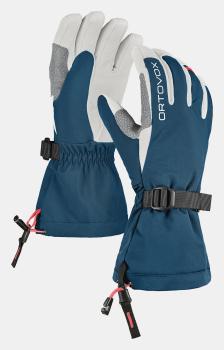 Перчатки женские Ortovox Merino Mountain Glove W, petrol blue, M (4251422590952) image