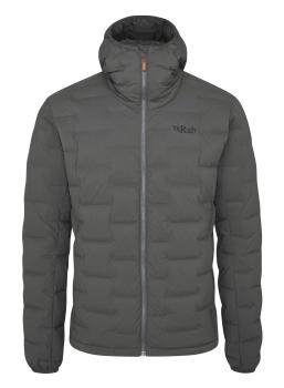 Мужской зимний пуховик Rab Cubit Stretch Down Hoody, Graphene, SML (QDB-30-GRH-SML) image