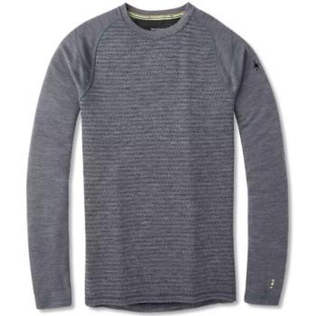 Термокофта чоловіча Smartwool Men's Merino Mid 250 Pattern Crew, Medium Gray Tick Stitch, р.L (SW SS601.B99-L) image