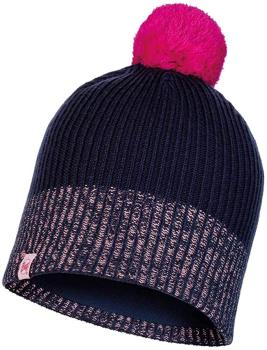 Шапка дитяча (8-12) Buff Junior Knitted & Polar Hat Audny, Night blue (BU 117837.779.10.00) image