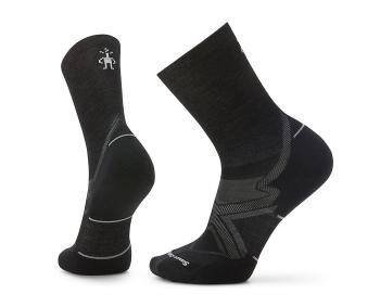 Шкарпетки чоловічі Smartwool Run Cold Weather Targeted Cushion Crewi, Black, XL (SW SW001905.001-XL) image