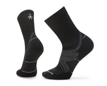 Шкарпетки чоловічі Smartwool Run Cold Weather Targeted Cushion Crewi, Black, XL (SW SW001905.001-XL) image