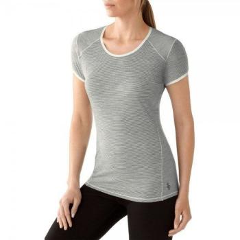 Футболка жіноча Smartwool NTS Micro 150 Pattern Tee Silver Gray Heather, р. S (SW SN408.040-S) image