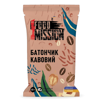 Батончик (Кава) Food Mission (4820260630191) image