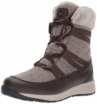 Черевики жіночі Salomon Heika CS WP W Black Coffee/Cinder/Black, р.38 2/3 (SLM HEIKACSWP.399730-5,5) image