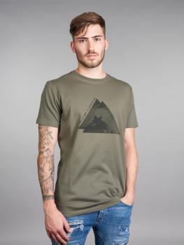 Футболка Fischer T-shirt Skiing is, Olive, р.S (G66621) image