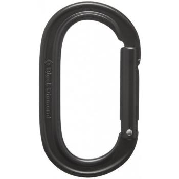 Карабін без муфти Black Diamond Oval Keylock, Black (BD 210083.BLAK) image