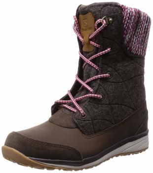 Черевики жіночі Salomon Hime Mid W Absolute Brown-X/Absolute Brown-X/Light Grey, р.39 1/3 (SLM HIMEM.378421) image